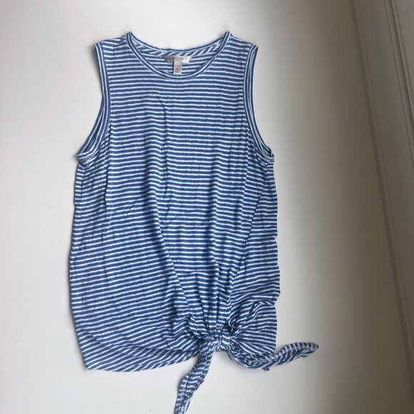 Banana Republic Tie Tops Size Small - Picture 2 of 7